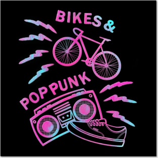 Bikes and Pop Punk Posters and Art